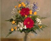 Red Daisymums - 威廉·惠特克